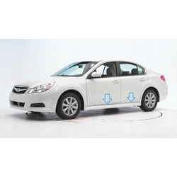 Subaru Legacy 2004-2013 - Λωρίδες πλαϊνής πόρτας χρωμίου, προστατευτικό χρωμίου