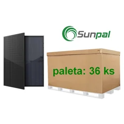 Sunpal BiMAX5N-430 W, Bifacial, Ultra Preto, TOPCon, DualGlass