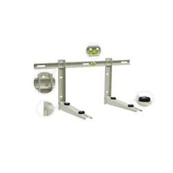 Suporte para ar condicionado ivensis iwl450 450mm ripas dobráveis