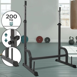 Suporte para halteres PHYSIONICS, capacidade de carga 200 kg