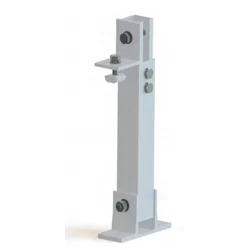 Support, bracket, adjustable leg for the panel on the ground or on the roof