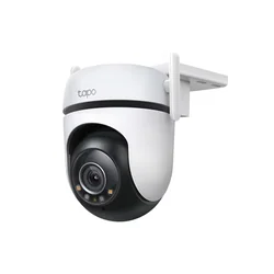 Surveillance camera TP-Link IP Tapo WiFi Starlight 4MP IR 30m microphone speaker card Pan Tilt Full color - TAPO C520WS