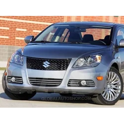 Suzuki Kizashi - tiras cromadas, grade cromada, ajuste de pára-choque falso