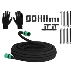 Sweating hose, 15 m drip line + accessories set