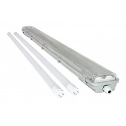 Świetlówka LED T-LED 2x18 W, 5000 lm, 120 cm, IP65 - 130lm/w Barwa światła: dzienna biała