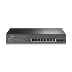 Switch Gigabit inteligente TP-Link 8 Puertos PoE+ 20Gbps - TL-SG2210MP