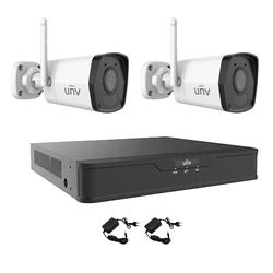 System nadzoru wideo Wi-Fi 2 kamery 2MP Smart IR 30m, Mikrofon, NVR 4 kanały 4K, akcesoria