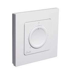 Système de contrôle du chauffage Danfoss Icon, thermostat 230V, avec disque rotatif, encastré