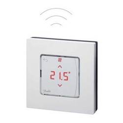 Système de régulation de chauffage Danfoss Icon, thermostat sans fil, avec affichage, via réseau