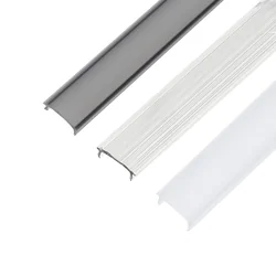 T-LED Difuzor ALU profilu D2 mini nacvakávací Výběr varianty: Nacvakávací čirý 2m