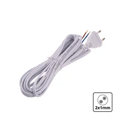 T-LED Flexo cord 5m 2x1mm2 Variant: White