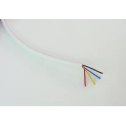 T-LED-kaapeli RGB pyöreä 4x0,19 Variantti: Kaapeli RGB pyöreä 4x0,19