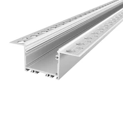 T-LED LED-Profil GK22-7 silber zu SDK Variante: Profil ohne Abdeckung 2m