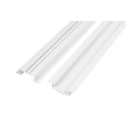 T-LED LED profile V7W built-in white Variant selection: Profile without cover 1m