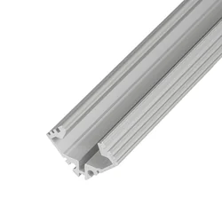 T-LED LED profils R4 - stūris Varianta izvēle: Profils bez vāka 2m