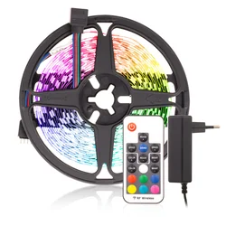 T-LED RGB LED strip set 5m 35W 5M9W-RGB Variant: RGB LED strip set 5m 35W 5M9W-RGB, Light_Color: RGB