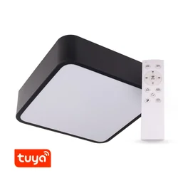 T-LED SMART Tuya Lampada LED RENDO 48W CCT angolare nero Variante: SMART Tuya Lampada LED RENDO 48W CCT angolare nero, Light_Color: CCT