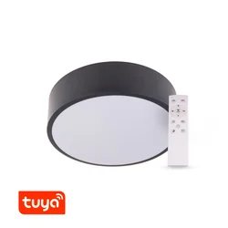 T-LED SMART Tuya Lámpara LED RENDO 36W CCT redonda negra Variante: SMART Tuya Lámpara LED RENDO 36W CCT redonda negra, Light_Color: CCT