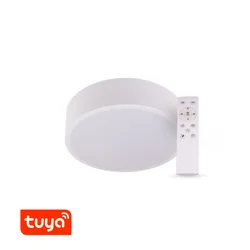 T-LED SMART Tuya Lampe LED RENDO 24W CCT ronde blanc Variante : SMART Tuya Lampe LED RENDO 24W CCT ronde blanc, Light_Color : CCT