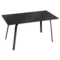 Table de jardin Vegas noire