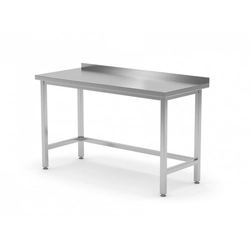 Table murale renforcée sans étagère 1800 x 600 x 850 mm POLGAST 102186 102186