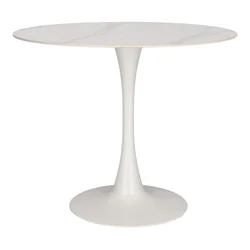 Table Simplet Skinny Premium Stone Blanc 90cm