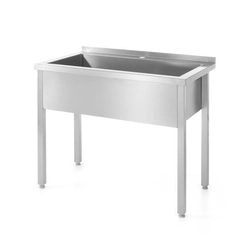 Table with a single-chamber pool - welded HENDI 811832 811832