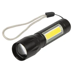 Tactical LED flashlight + case