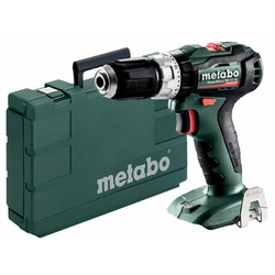 Taladro percutor a batería Metabo PowerMaxx SB 12 BL 12 V | 18 Nm/45 Nm | 1,5 - 10 mm | Sin escobillas de carbón | Sin batería ni cargador | en una maleta