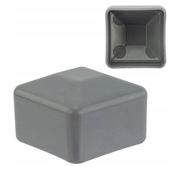 Tappo di profilo 40x40 grigio