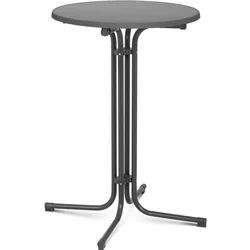 Tavolino da bar pieghevole grigio 70cm | RC-BIS70FG