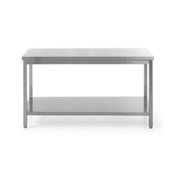 Tavolo da catering con ripiano 160 x 60 cm, acciaio inossidabile Hendi