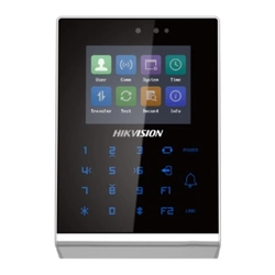 TCP/IP stand-alone controller, Wi-Fi with keyboard and card reader, 2.8 inch color LCD screen - Hikvision - DS-K1T105AM