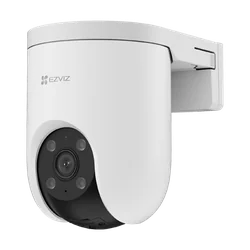 Telecamera IP PT EZVIZ, 8MP, Wi-Fi, obiettivo 4mm, Audio bidirezionale, IR 30m, Scheda SD, Colore 24/7 - CS-H8c-8MP