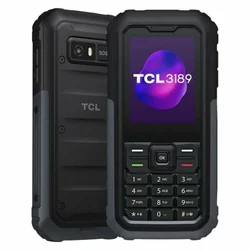 Telefon komórkowy dla seniorów TCL 3189 2,4&quot; Szary Czarny/Szary