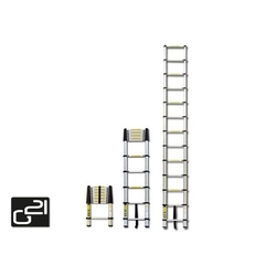 Teleskopstege G21 GA-TZ7-2M aluminium