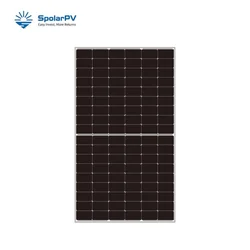 TELJES idejű napelem SpolarPV 415W SPHM6-54L fekete kerettel