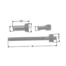 Tensor de cadena lateral NAC, grande CS4500 SPS01-45 CS5200 SPS01-52 mercado motosierras NZ272