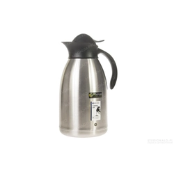 Termokande, stål kaffekande med Hendi knap 2 liter inox