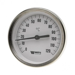 Termometras apvalus 120*C ant vamzdžio WATTS