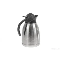 Termos, kaffekanna i stål med Hendi-knapp 1,5 liter inox