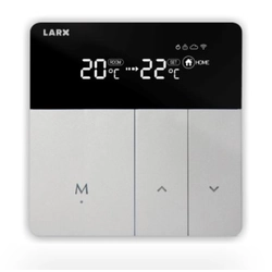 Termostat LARX Wifi Smartlife 16 A, wyświetlacz przycisków