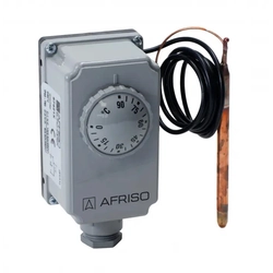 termostato de imersão TC2, 0/90°C, ponto de ajuste externo, capilar 1000mm