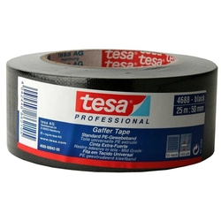 Tesa Gaffer remontlente 25mx50mm melna 1 gab