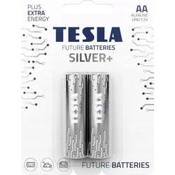 Tesla Батарейка лужна TESLA R6 (AA) SILVER+ [2x120] 2 шт.