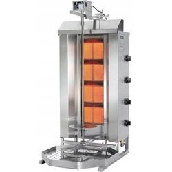 The gyros kebab toaster Potis GD4 - natural gas