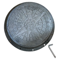 The hatch cover for the septic tank 5Ton 60cm WL-60/80ZSA50 gray