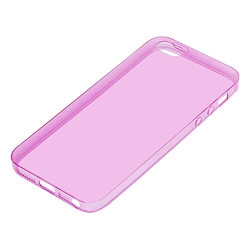 Θήκη iPhone 5 ροζ "U"