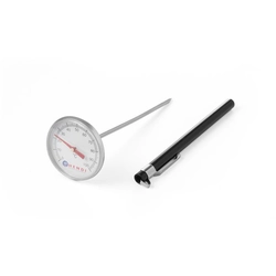 Thermometer with a probe