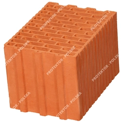 THERMOTON P+W25 ceramic block325x250x235mm brick leier max checkered